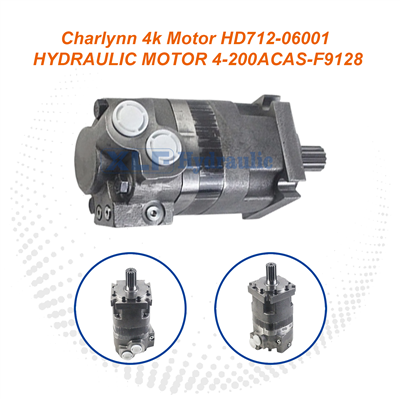 Charlynn 4k Motor HD712-06001 4-200ACAS-F9128 Hydraulic Motor